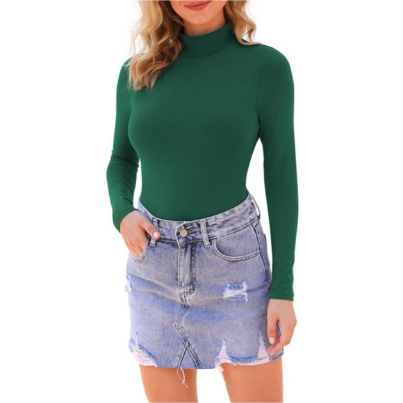 🆕️ Turtleneck high neck Long Sleeve
Bodysuit - Picture 4 of 6